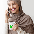 hijab-talking-on-the-phone-mug-logo